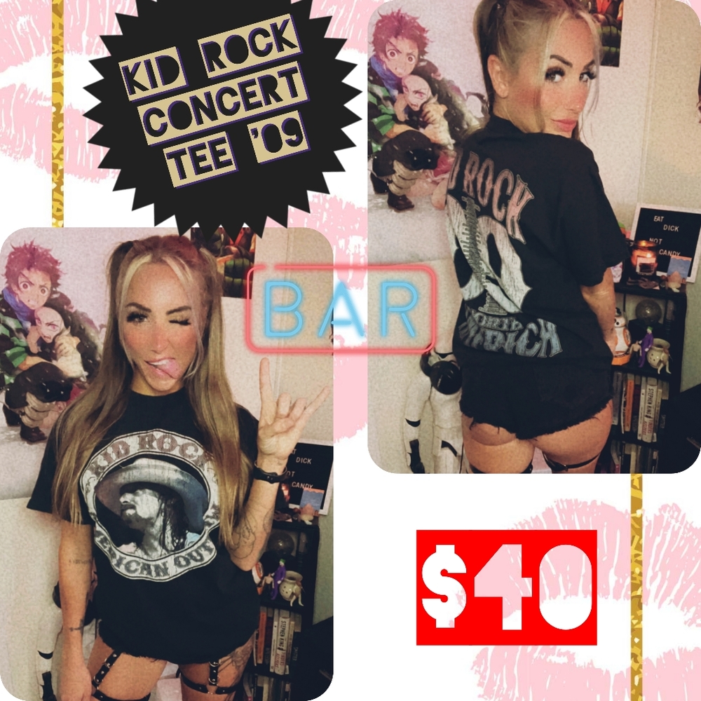 Kid Rock Concert Tee 2009, Band Tee, Rock, Country